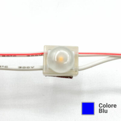 LED Micro Blu - lente - 1 diodo - 0.36W