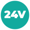 24V