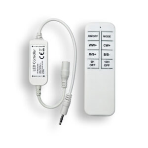 Dimmer LED RF 8 tasti -5V-24V Con Telecomando