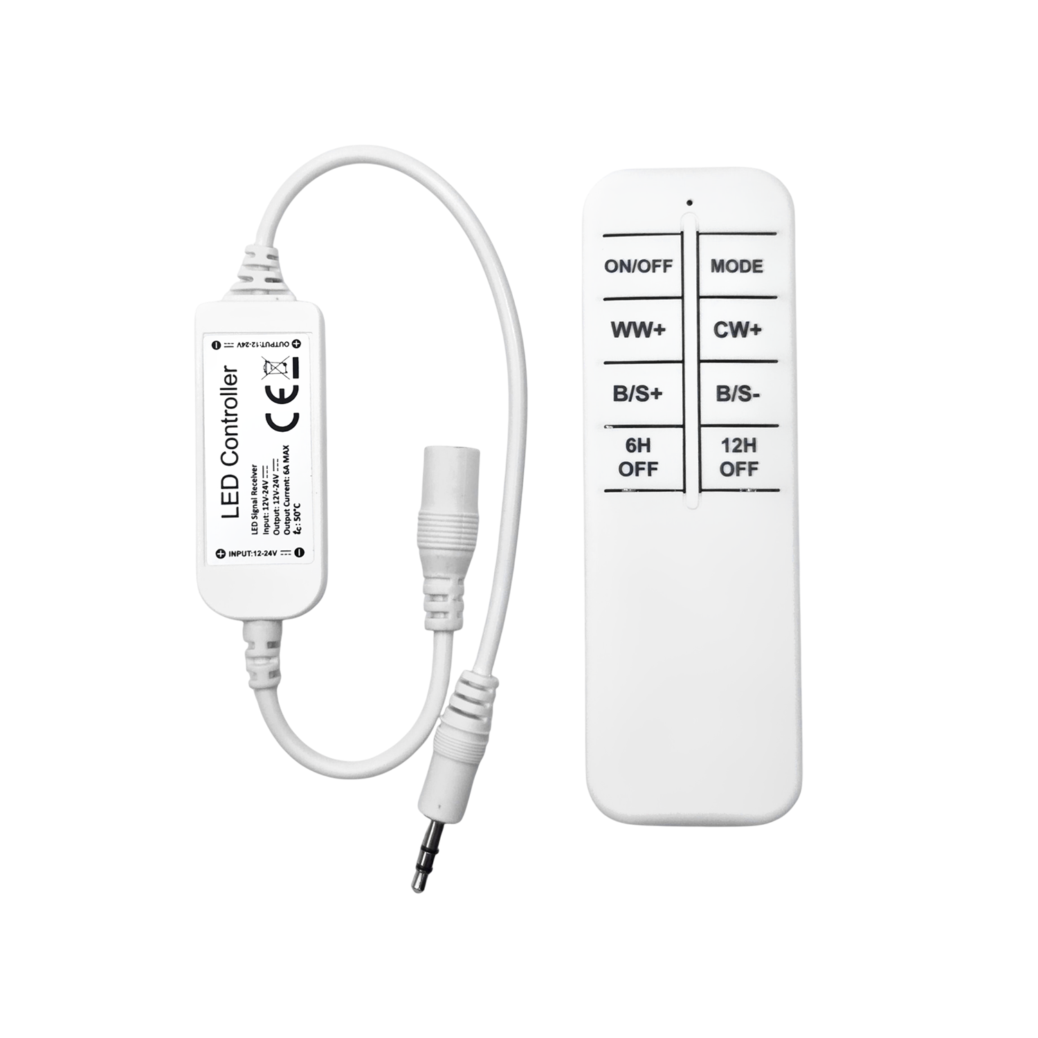 RF LED Dimmer 8 Tasten -5V-24V mit Fernbedienung