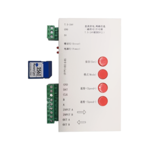 Controller LED T1000S Full Color con Scheda SD programmabile