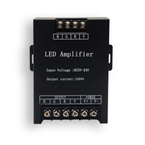 Amplificatore LED RGB 30A 5V 12V 24V – Segnale Alta Potenza
