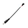 Connecteur CC mâle de 5,5 mm avec câble JST femelle à 2 broches