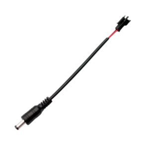Connettore DC 5,5mm Maschio con Cavo JST 2 Pin Femmina